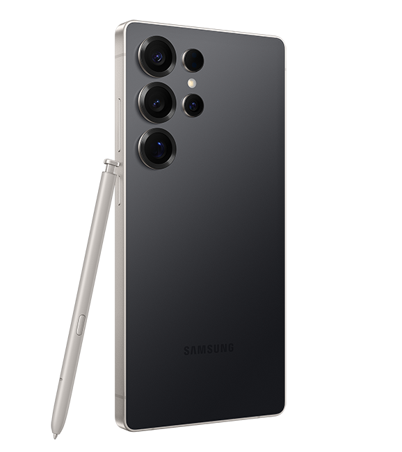 Samsung Galaxy S25 Ultra - Titanium Black  (Product view 4)